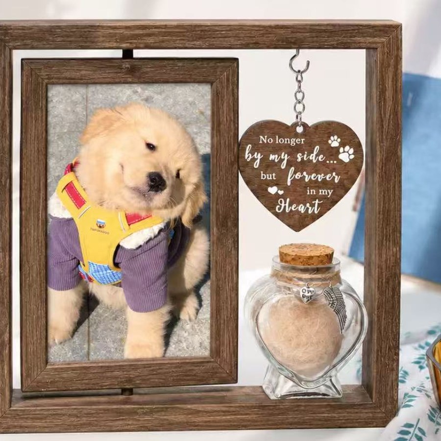 Memorial Photo Frame — in a room