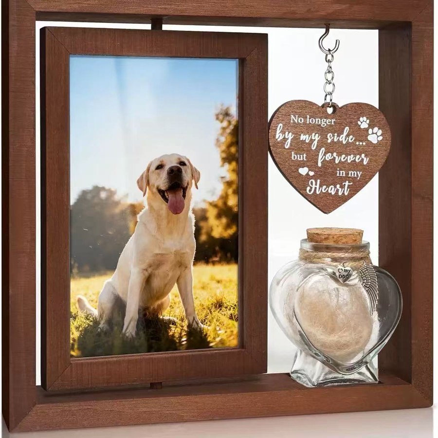 Memorial Photo Frame with Vial