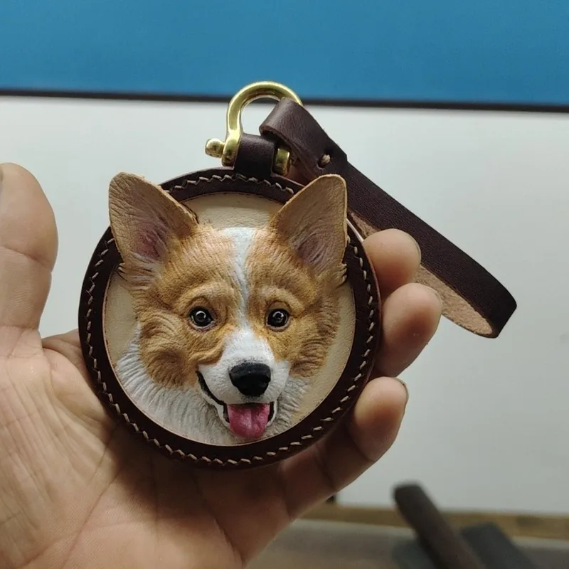 Leather Portrait Plaque