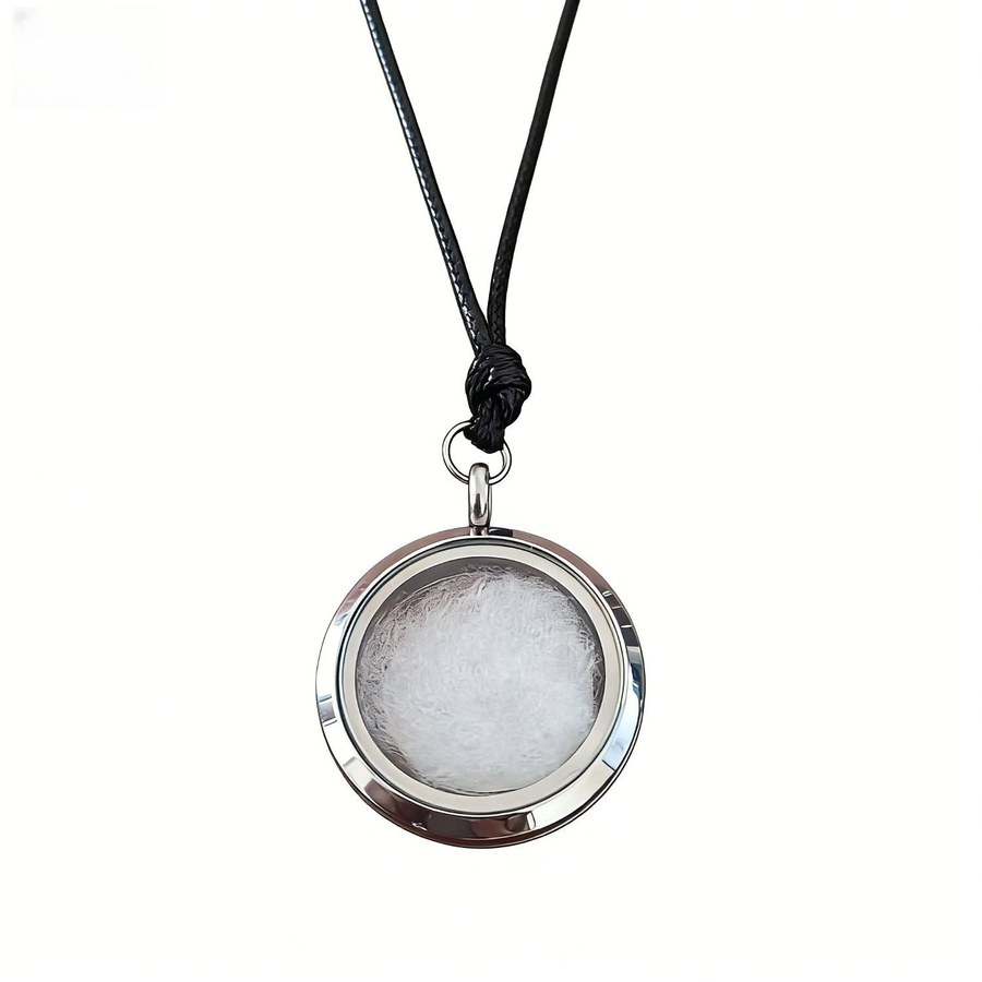 Woven Locket Necklace